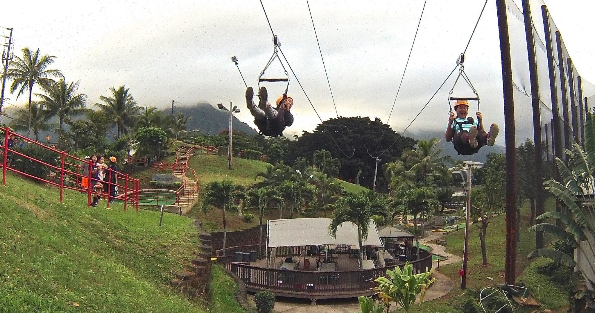 Kaneohe, Oahu Zipline Adventure | Bay View Mini-Putt and Zipline